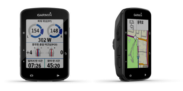가민이 위성항법장치(GPS) 기반 사이클링 전용 디바이스 엣지520 플러스를 국내 출시했다.