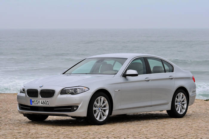 화재를 유발할 수 있는 제작 결함이 발견된 BMW 520d.