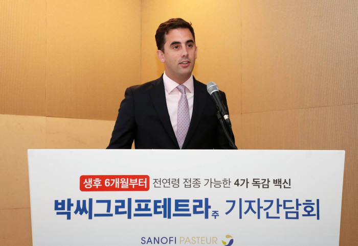 박씨그리프테트라주 출시 1주년 기자간담회_ 밥티스트 드 클라랑스