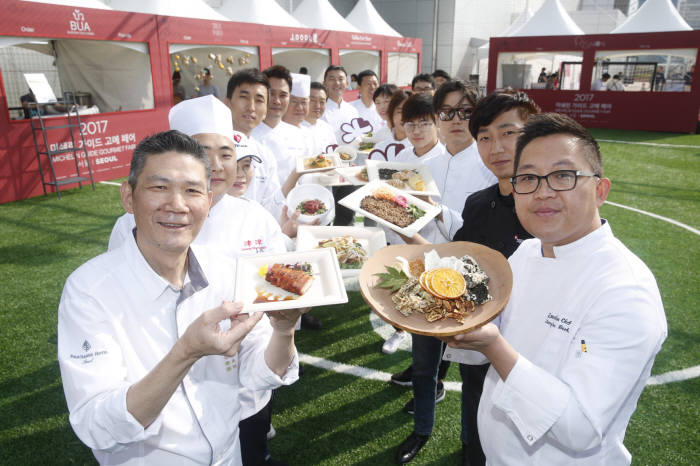 용산 아이파크몰서 '미쉐린 가이드 고메 페어 2018' 개최