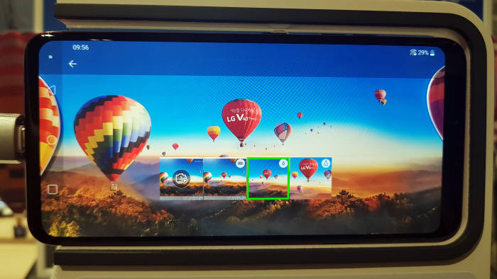 LG V40 씽큐 트리플 카메라 기능.