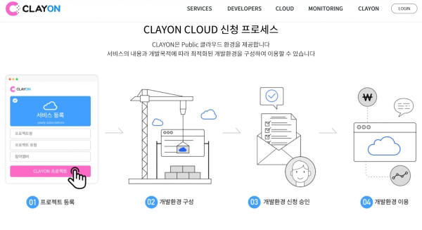 /사진=CLAYON 홈페이지