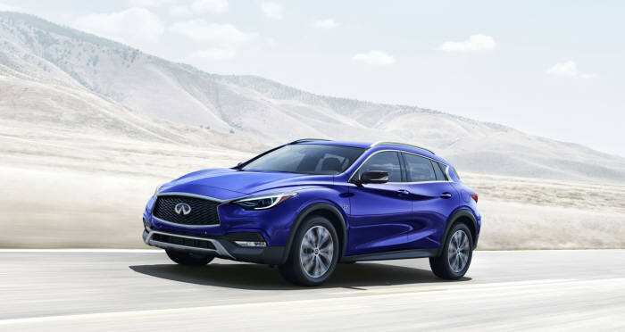 인피니티 프리미엄 콤팩트 스포츠유틸리티차량(SUV) QX30.