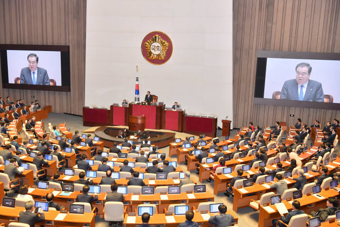 탄력근로제 확대, 해 넘기나 … 예산안도 파행 거듭