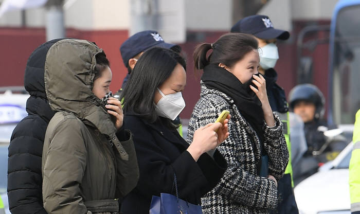 황사와 초미세먼지에 서울 대기 '나쁨'