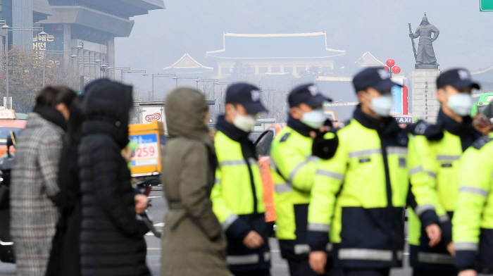 황사와 초미세먼지에 서울 대기 '나쁨'