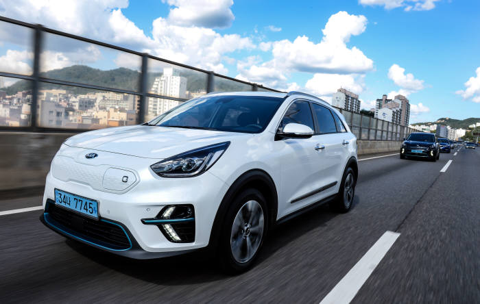 기아자동차 소형 SUV형 전기차 니로EV. (제공=기아자동차)