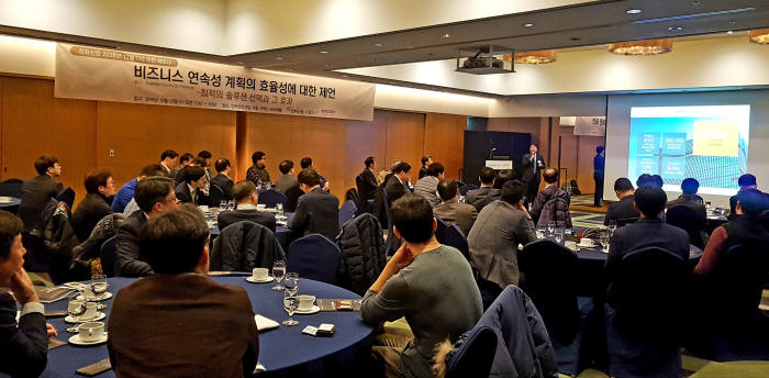 리코코리아, '비즈니스 연속성 계획의 효율성' 제언