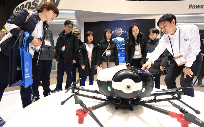 2019 드론쇼코리아, 수소연료전지 탑재한 드론 공개