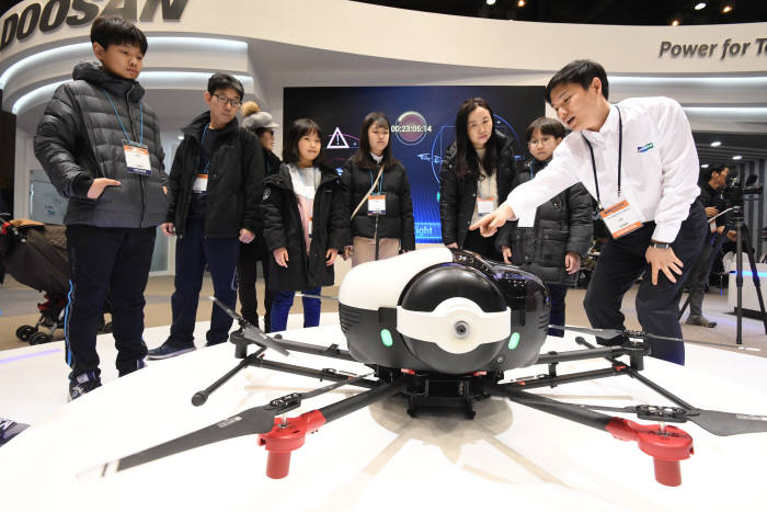 2019 드론쇼코리아, 수소연료전지 탑재한 드론 공개