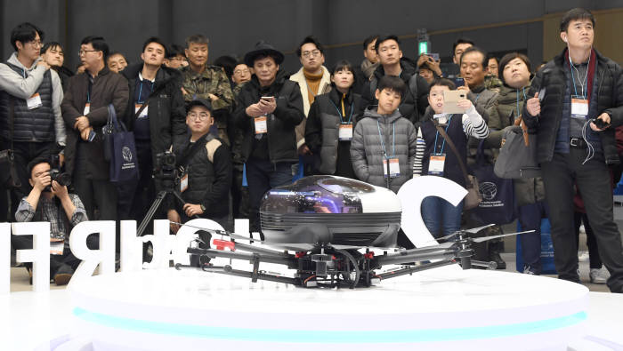 2019 드론쇼코리아, 수소연료전지 탑재한 드론 공개