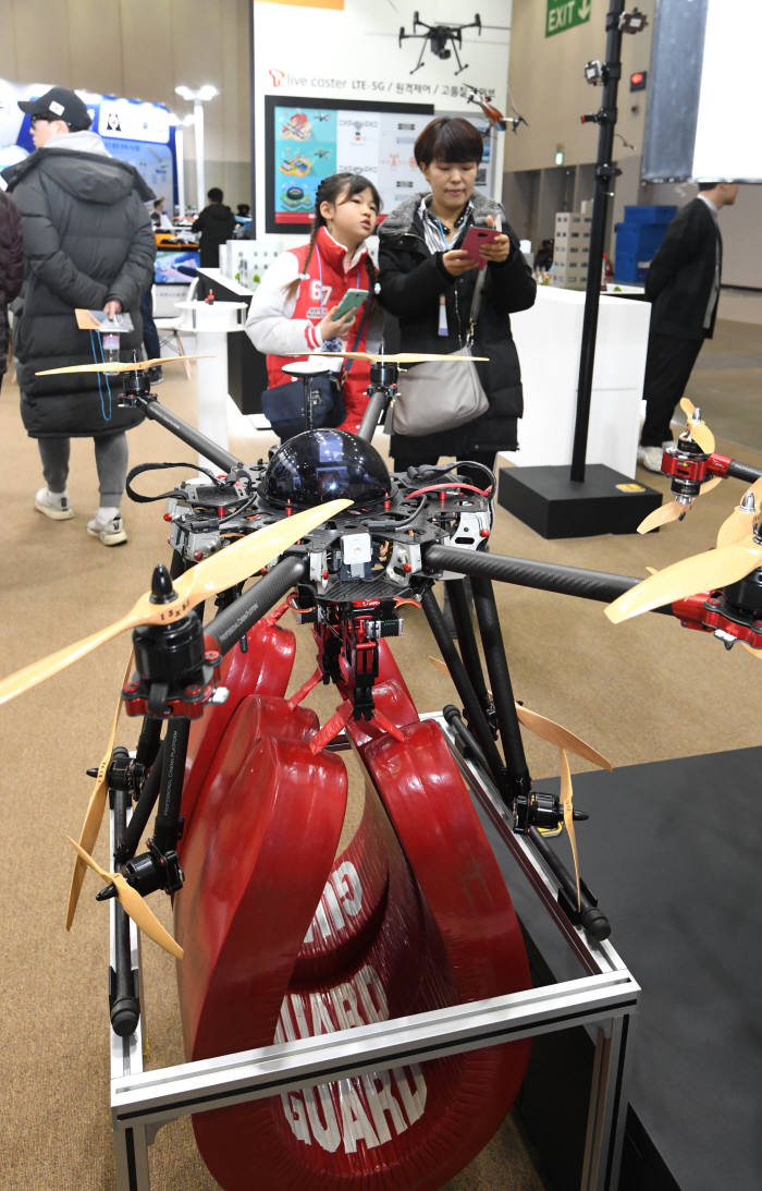 2019 드론쇼코리아, 수소연료전지 탑재한 드론 공개