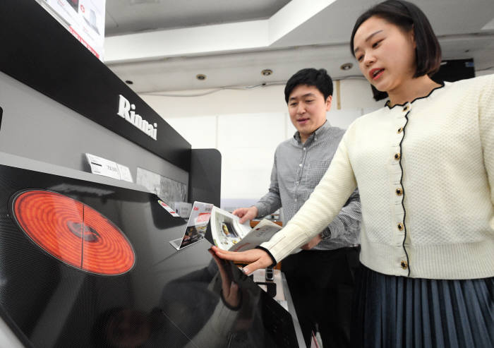 전기레인지 화력↑에 인기도 UP