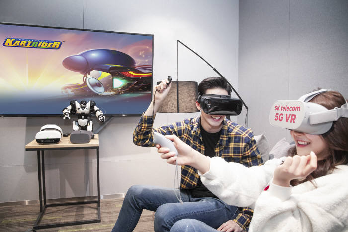 [MWC19]SK텔레콤, 5G 스마트폰 '킬러콘텐츠' 확보 속도