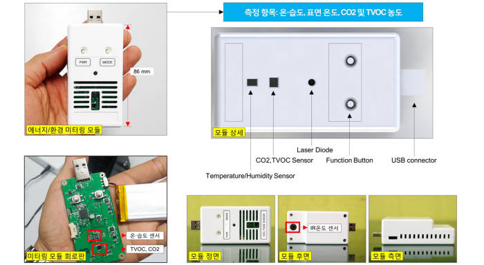 에너지 성능진단에 쓰는 측정 모듈