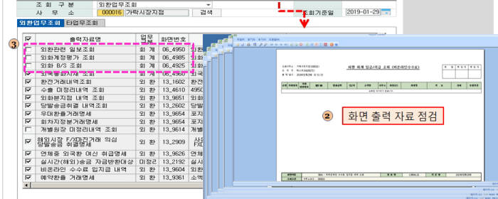 전자결재 업무처리 예시