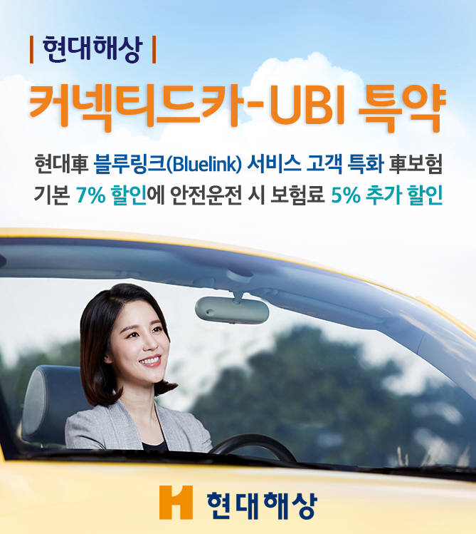 현대해상, 블루링크 이용자 대상 車보험 특약 출시