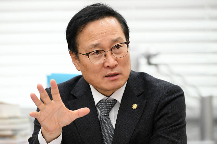 홍영표 더불어민주당 원내대표.