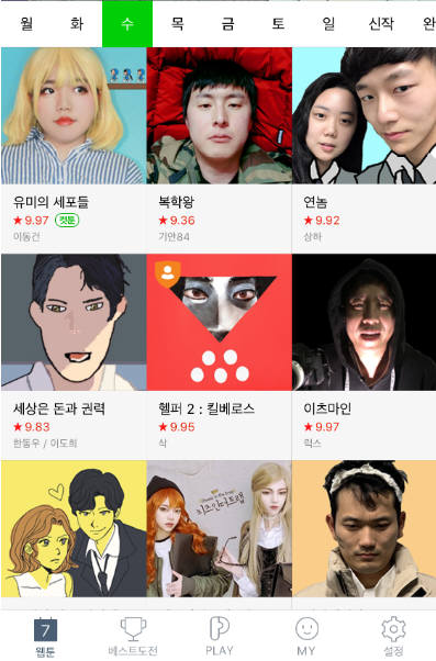 네이버 웹툰이 지난 1일 만우절을 맞아 네이버 웹툰 코스프레 2019를 진행했다