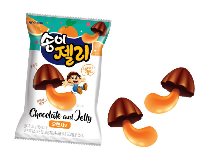 오리온, 이색 신제품 '송이젤리' 출시