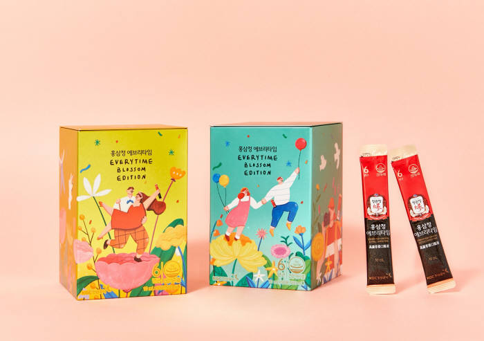 KGC인삼공사, '홍삼정 에브리타임 블라썸 에디션' 출시