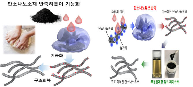 타노나노소재 기능화 과정.