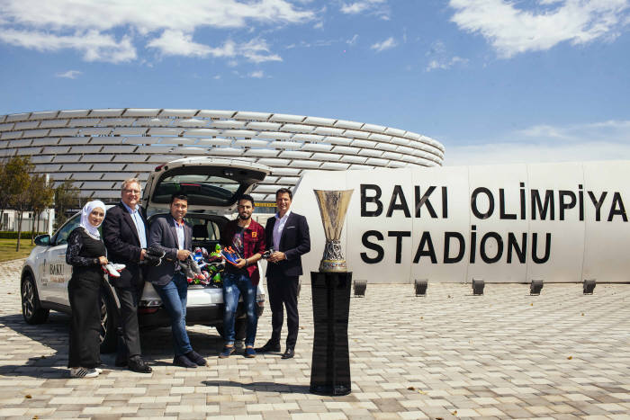 기아자동차가 UEFA 아동재단과 함께 요르단 자타리 난민 캠프 어린이들을 위한 축구화 기부 캠페인을 실시했다.