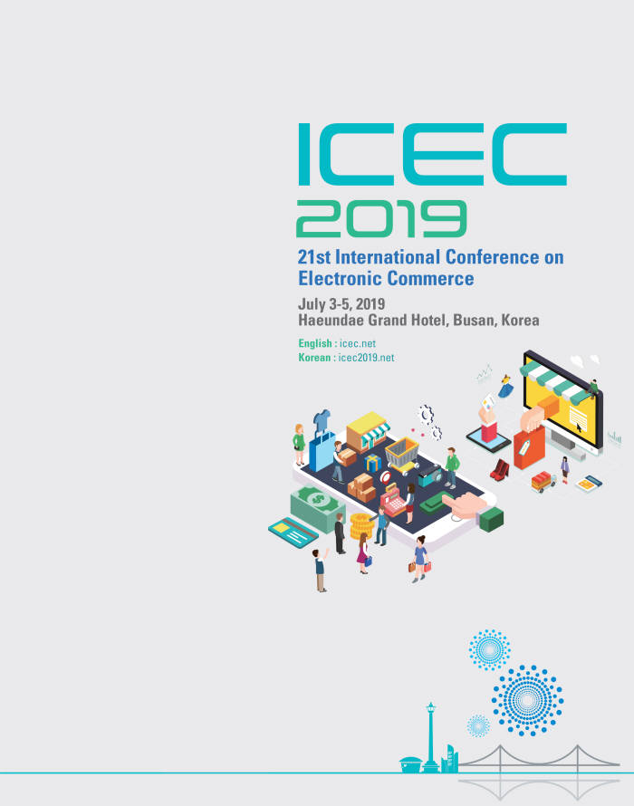 ICEC 2019 포스터.