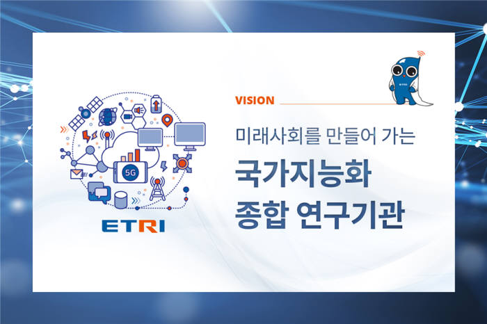 ETRI가 설정한 새로운 기관 경영 비전