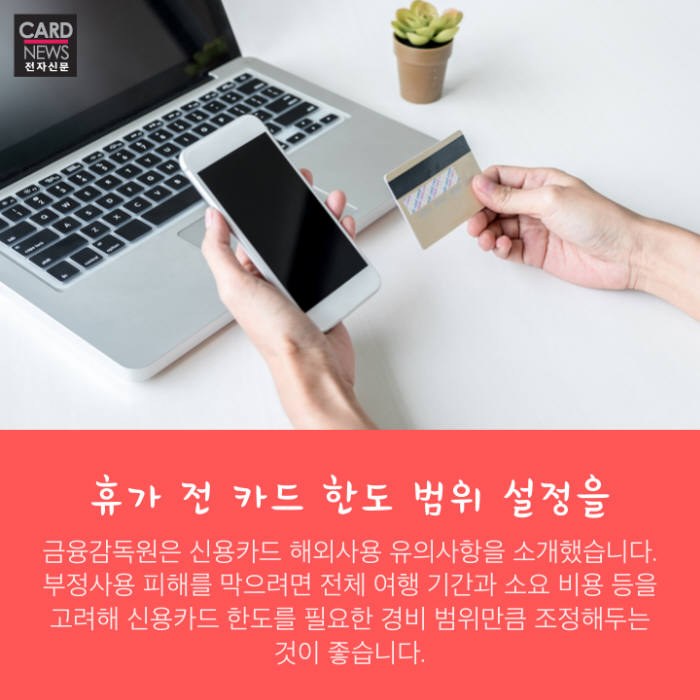 [카드뉴스]해외여행 중 카드 분실 '걱정 끝'
