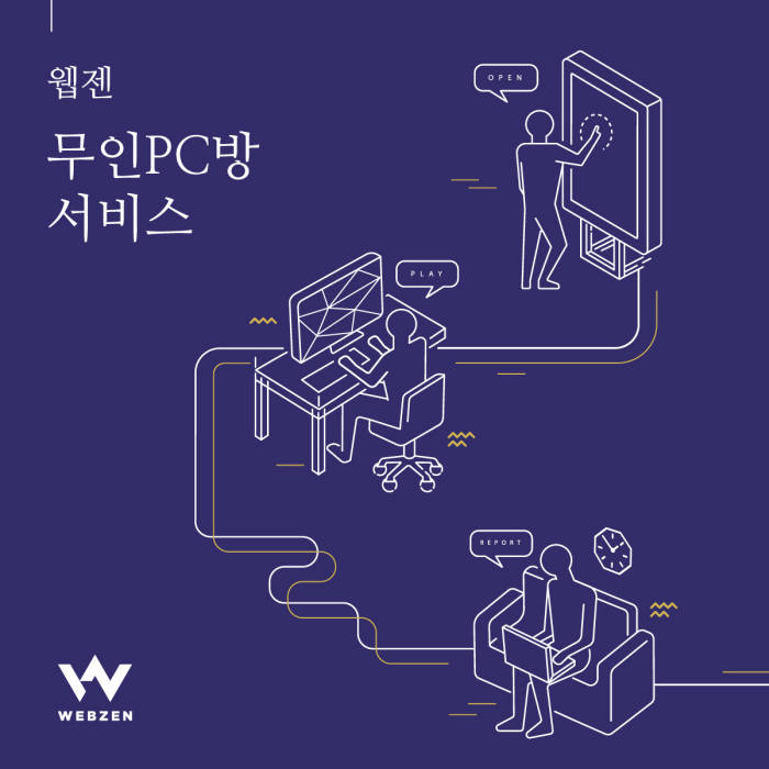 원격 관리 시스템 웹젠 무인 PC방 사전 신청