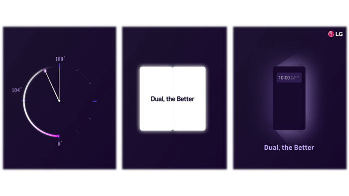 LG 듀얼스크린 티저 영상 일부