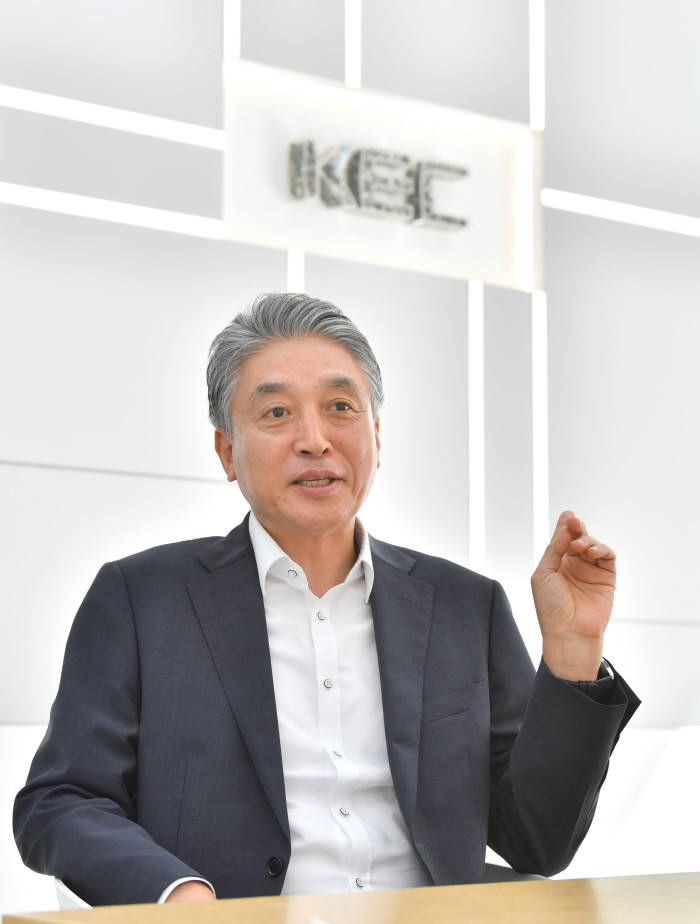 황창섭 KEC 대표.