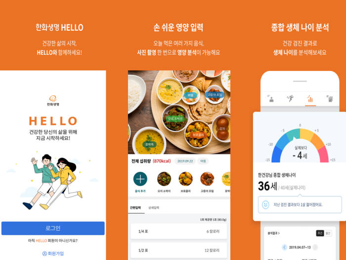 한화생명, 건강관리 서비스 앱 'HELLO' 출시