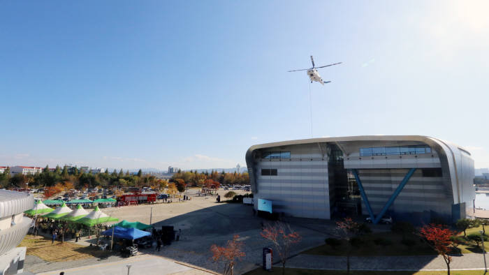 국립광주과학관은 30일 광주지방경찰청, 광주 북구청 주관 2019 재난대응 안전한국훈련을 실시했다.