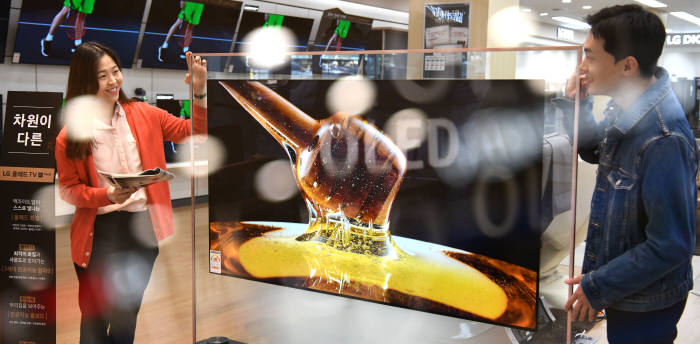 OLED TV, 분기 판매량 100만대 시대