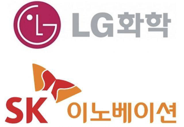 LG화학, SK이노베이션 CI. [사진= 각사 제공]