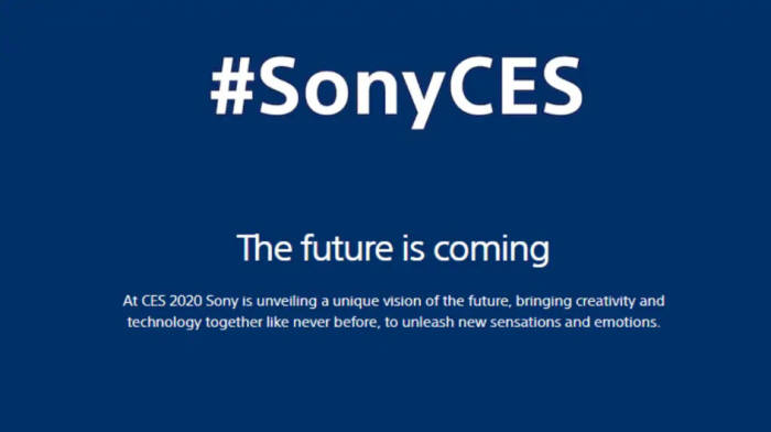 소니 CES2020