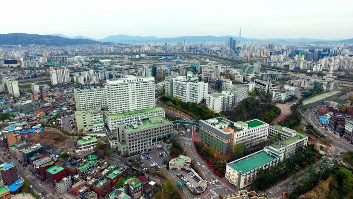 한양대학교의료원 서울병원 전경