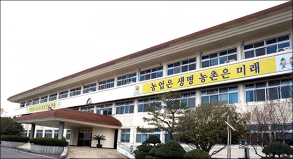 전남도농업기술원 전경.
