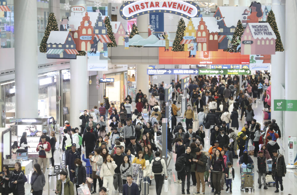 인천국제공항 1터미널 면세점/사진=연합