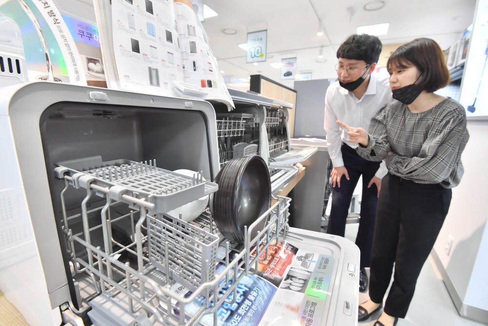 식기세척기 폭발적 성장세