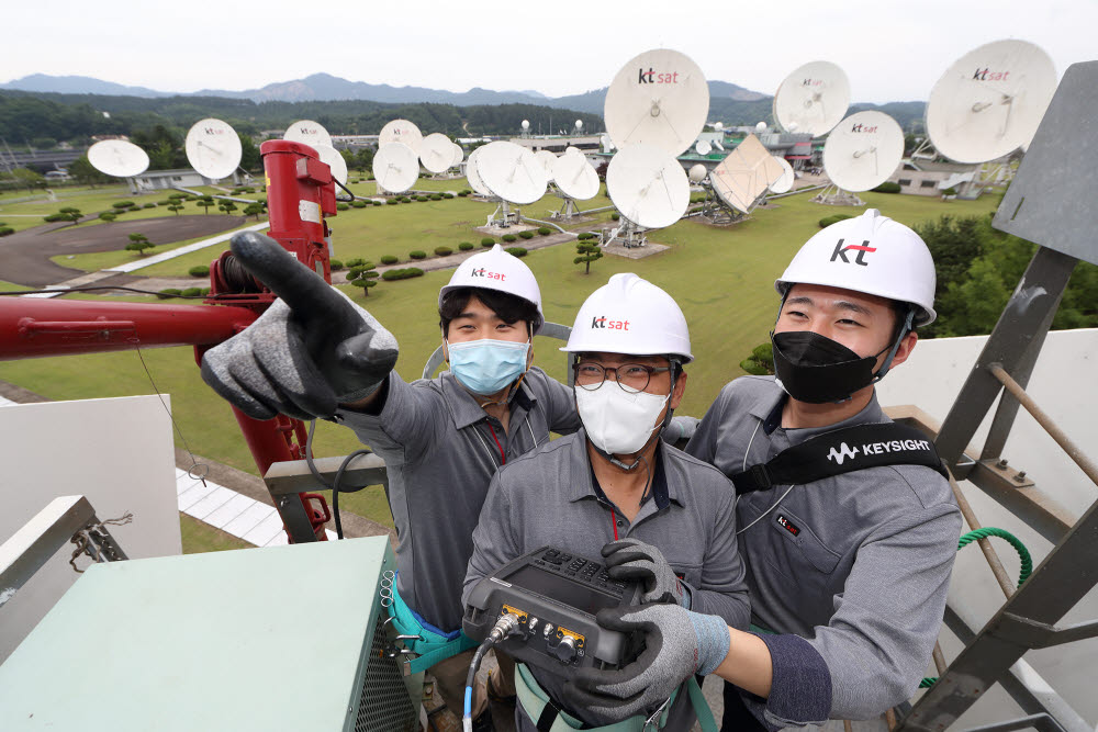 개국 50주년 맞은 KT SAT 금산위성센터