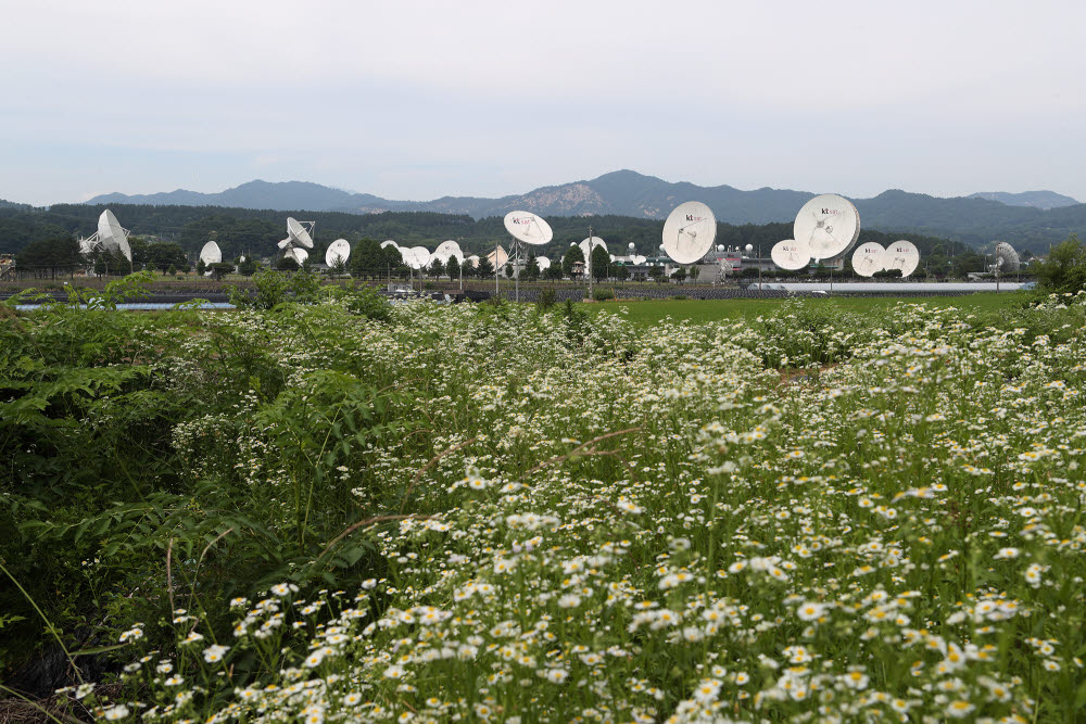 개국 50주년 맞은 KT SAT 금산위성센터