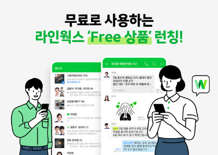 웍스모바일, 기간 무제한 '라인웍스 Free' 출시