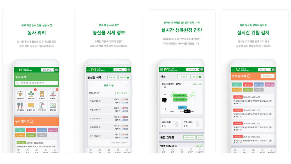 그린랩스, 스마트팜 '팜모닝' 보급형 버전 '모닝노트' 무료 공개