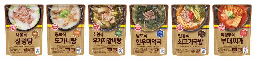 오뚜기, 집에서 즐기는 전국 맛집 '지역식 국탕찌개' 6종 출시