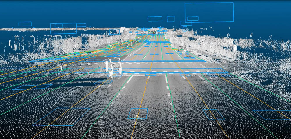 자율주행맵 이미지