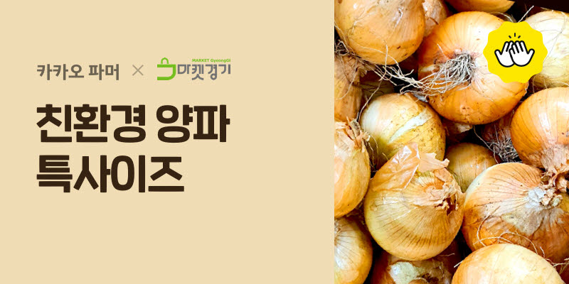 카카오커머스 지역 농산물 활성화 특별전
