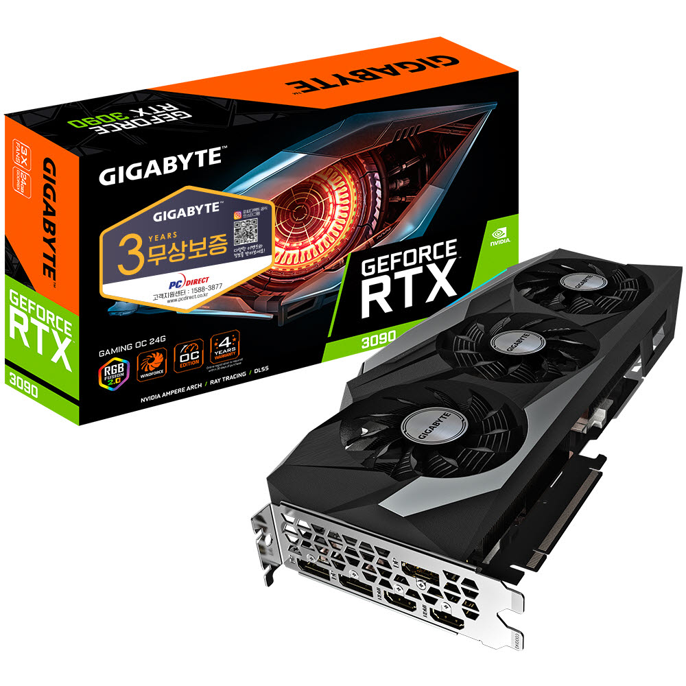 지포스 RTX 3090 Gaming OC D6X 24GB